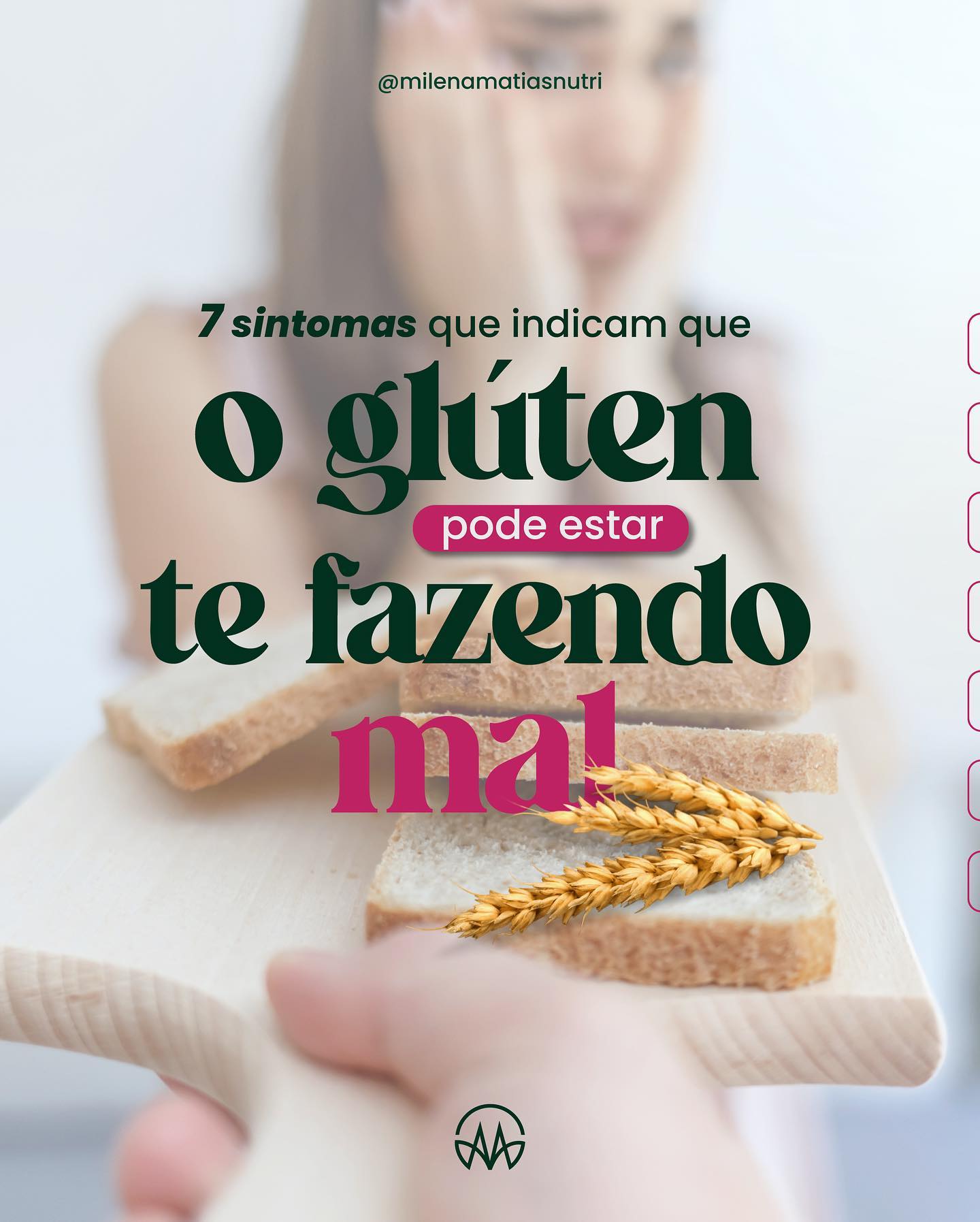 7 sintomas que indicam que o glúten pode estar te fazendo mal. - Milena ...